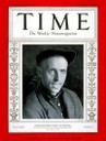 EL MINERO ALEXÉI STAJÁNOV EN LA PORTADA DEL TIME DE DICIEMBRE DE 1935. 