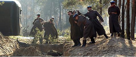Escena de la película Katyn (2007)