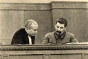 Khrushev y Stalin