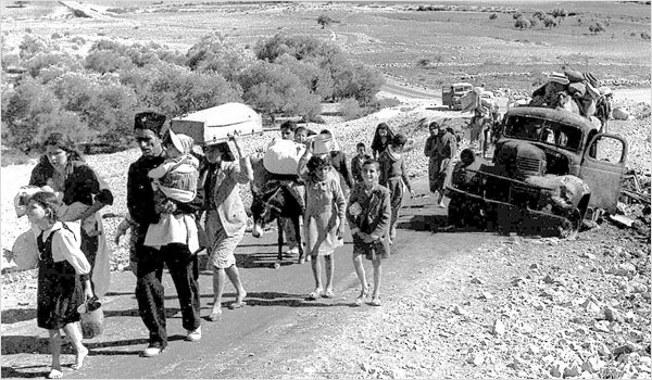 PALESTINOS EXPULSADOS EN 1948. 