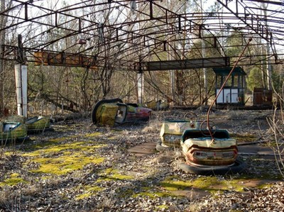 LA CIUDAD FANTASMA DE PRÍPIAT, A MENOS DE TRES KILÓMETROS DE LA CENTRAL NUCLEAR